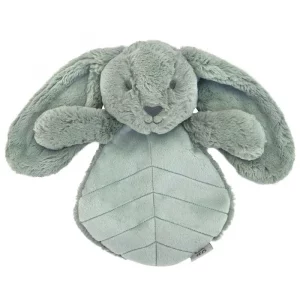 Doudou peluche lapin ultra doux Sauge - OB Designs
