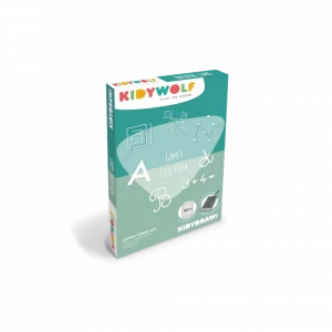Recharge Kididraw Mini thème jeux et éducation - Kidiwolf