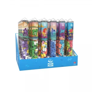 Tube animaux rigolos 100 Pièces - Plus-Plus