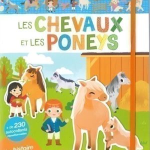 Mes tout premiers autocollants Les chevaux et les poneys - Auzou