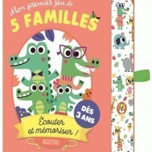 Jeux de cartes Mon premier jeu de 5 familles - Auzou