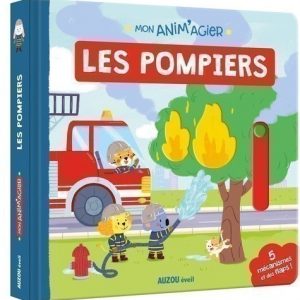 Mon anim'agier Les Pompiers - Auzou