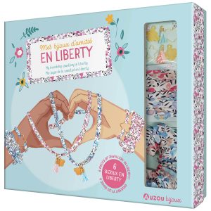 Mes jolis bracelets d'amitié en liberty - Auzou