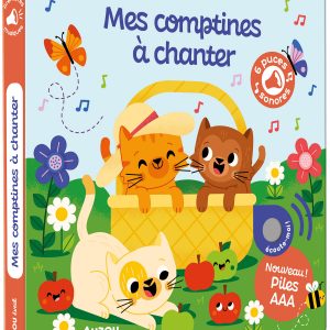 Mes premiers sonores Mes comptines à chanter - Auzou