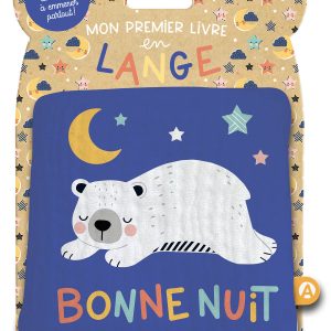 Mon premier livre tissu en lange Bonne Nuit - Auzou