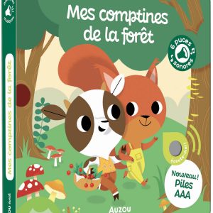 Mes premiers sonores Mes comptines de la forêt - Auzou