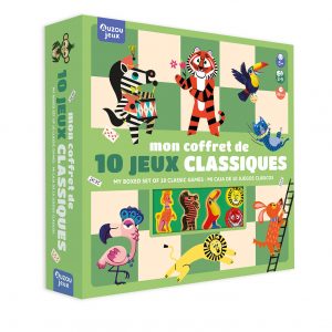 Mon coffret de 10 jeux classiques - Auzou