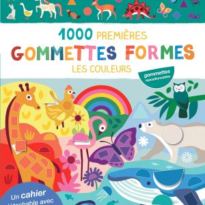 Mes tout premiers autocollants 1000 premières gommettes formes / couleurs - Auzou