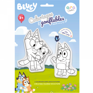 Coloriages gonflables Bluey & Bingo - Ara Créative