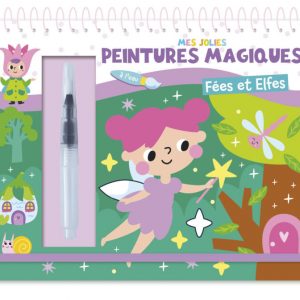Mes jolis peintures magiques Fées et elfes - 1 2 3 Soleil