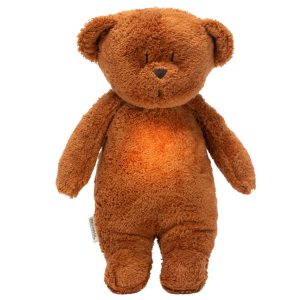 Peluche veilleuse Ours caramel - Moonie