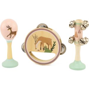 Set musical en bois Cerf