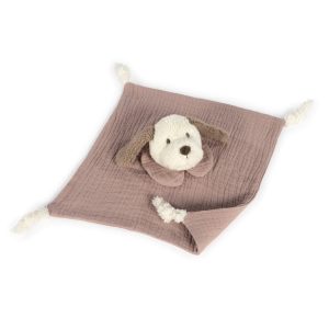 Doudou chien sintra beige / rose - Walking Mum