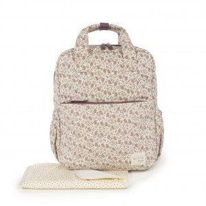 Sac à dos à langer gala cerise - Walking Mum