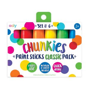 Mini crayons de couleur x6 - Ooly