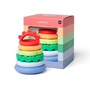 Jouet à empiler arc en ciel - Little L
