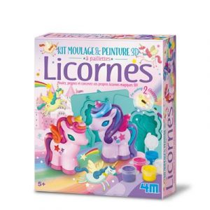 Kit moulage 3D licorne - 4M