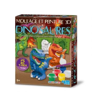 Kit moulage 3D dinosaure - 4M