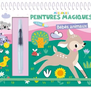 Mes jolies peintures magiques bébés animaux - 1 2 3 Soleil