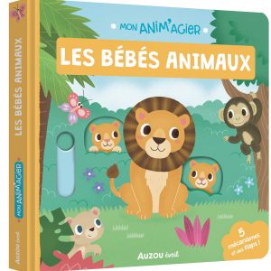 Mon anim'agier les bébés animaux - Auzou