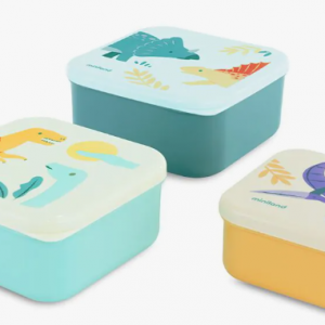 Lot 3 boites à goûter dinos - Miniland