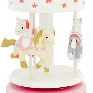 Carrousel en bois rose - Ulysse
