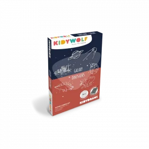Recharge Kidydraw Mini thèmes Galaxie et dinosaures – Kidywolf
