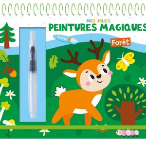 Mes jolies peintures magiques Forêt  – 1 2 3 Soleil