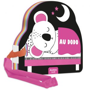 Mon premier livre poussette en noir et blanc Au Dodo – Auzou