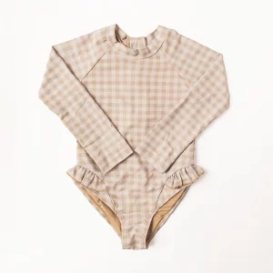 Maillot de bain 1 pièce Ariella Soft Squares 1/2ans - Mrs Ertha