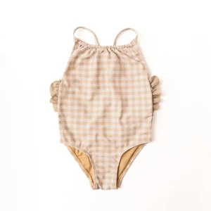 Maillot de bain 1 pièce Eloise Soft Squares 4/5 ans - Mrs Ertha