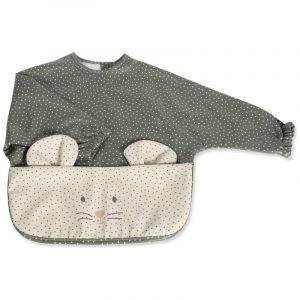 Bavoir manches longues poppy moss – Walking Mum