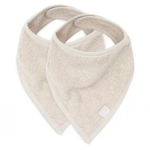 Lot de 2 Bavoirs Bandana Nougat - Jollein