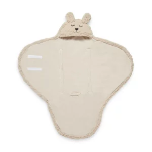 Couverture Portefeuille Câline Bunny Nougat - Jollein