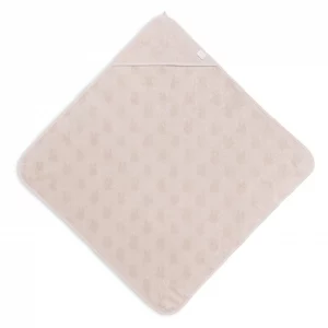 Cape de bain en éponge Miffy Jacquard Nougat - Jollein