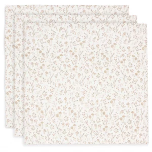 Pack de 3 langes Bloomy 70x70cm – Jollein