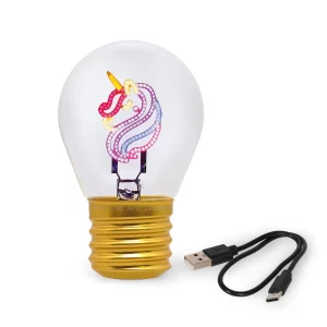 Ampoule Bulb Fiction Licorne - Legami