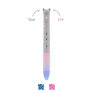 Stylo à Bille 2 Couleurs Chat – Legami