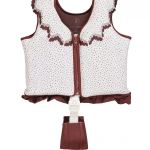 Gilet de flottaison à pois 3/6ans - Mrs Ertha