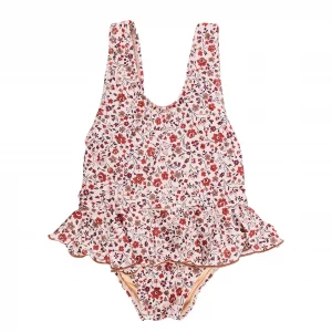 Maillot de bain 1 pièce Marie fleurs 2ans - Mrs Ertha