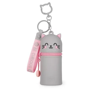 Porte-monnaie porte-clés Mini Kawaii Chat - Legami