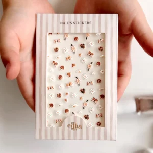 Stickers 3D pour ongles enfants - Papillon
