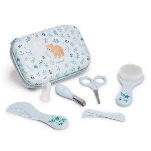 Trousse de soin bébé ours bleu - Miniland