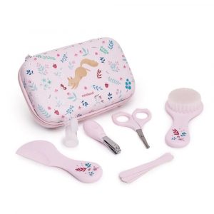 Trousse de soin bébé Squirrel rose - Miniland