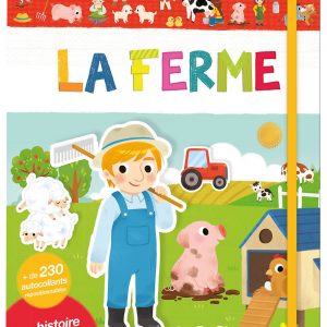 Mes tout premiers autocollants La Ferme - Auzou
