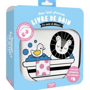 Mon premier livre de bain en noir & blanc - Auzou
