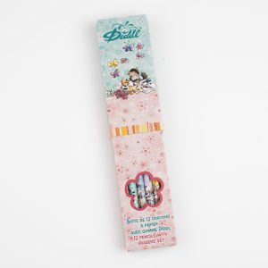 Boite de 6 crayons en bois avec gomme Diddl - Diddl