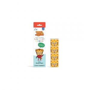 Lot de 4 cubes lumineux Daniel Tigre – Glo Pals