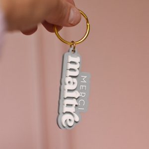 Porte clé fin d'année scolaire Maître - Les Mignonneries