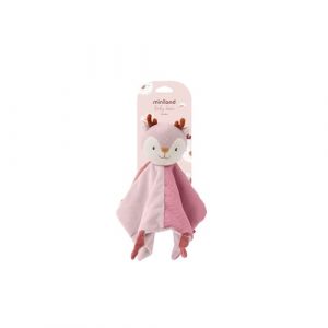 Doudou Cerf rose - Miniland